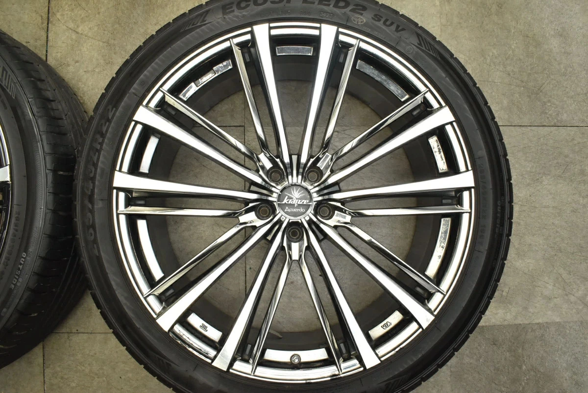 JDM Weds Kranze Acuerdo 774EVO 4Wheels No Tires 229+35 5x114.3 - Image 3