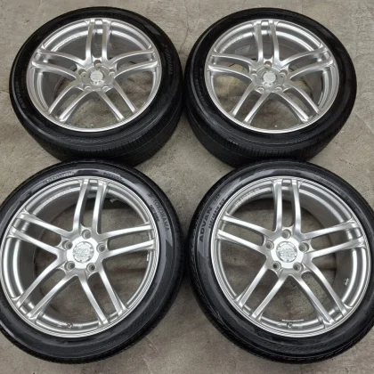 JDM Superb Yokohama AVS MODEL T5 Wheel and Tire Set 225/45R18 Advan db No Tires