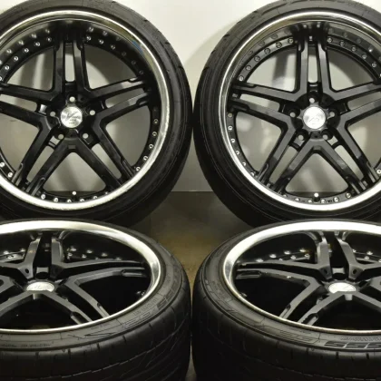 JDM WORK VS-RS 4Wheels No Tire 19x9.5+23 10.5-10 5x112