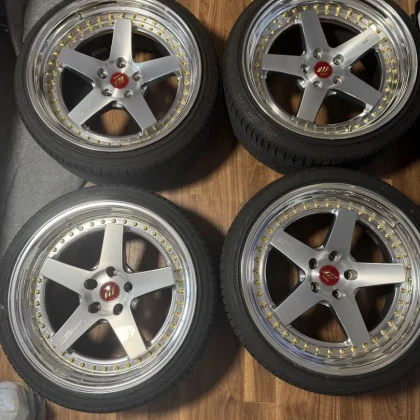 JDM WORK Distance w5s 19-inch Phoenix Edition No Tires