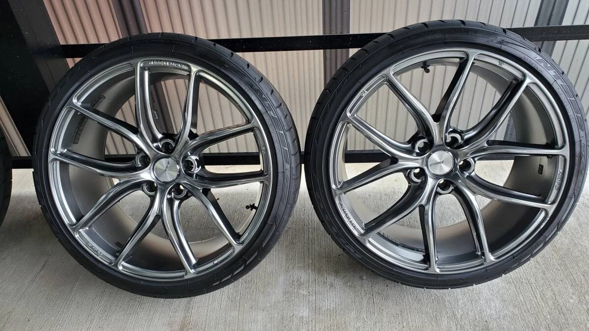 JDM RAYS HOMURA 209.5J +38 27TW2Book 25TW2Book 245/35R20 RAYS No Tires - Image 4