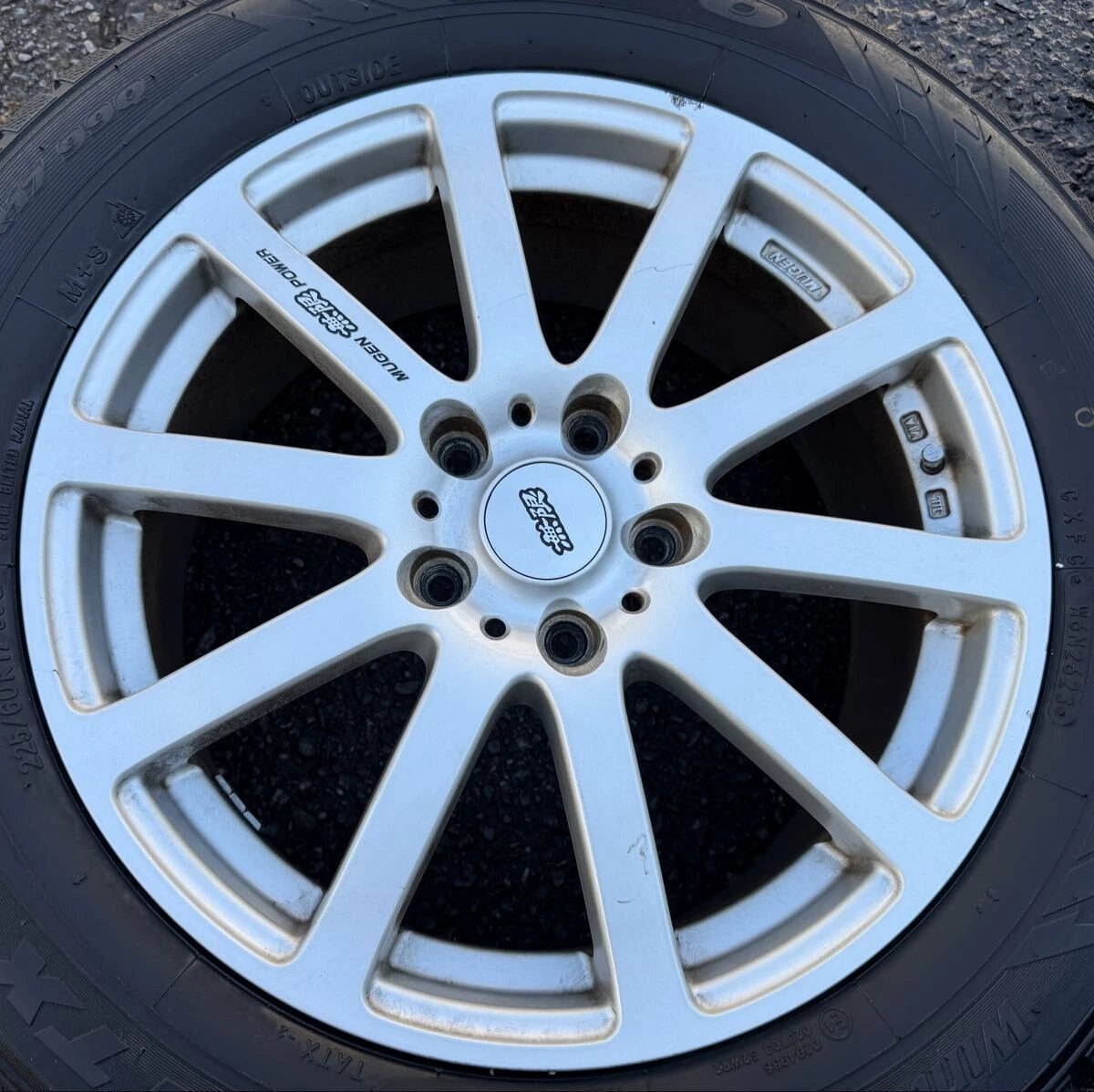 JDM Studless tires 225/60R17 TOYO TX deep tread 7J PCD 114.3 5-lug 64m No Tires - Image 4