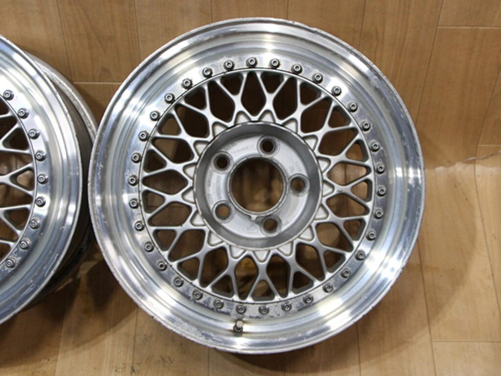 JDM B516 Deep Rim Out of Production Rare BBS RS317 16x7.5J+35 PCD114.3 No Tires - Image 3