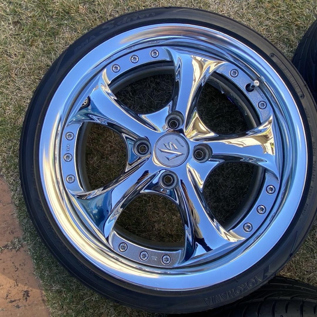 JDM WORK VS-KF 4Wheels no tires 16x5.5+45 4x100 - Image 5