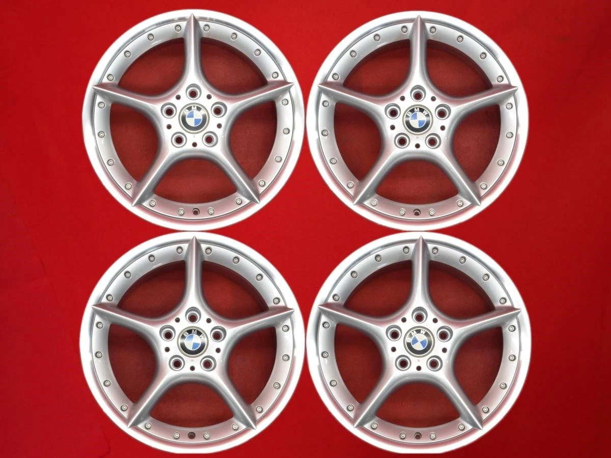 JDM Used BMW Z4 E85 BBS RT222/RT223 genuine Star Spoke 108 wheels 4Boo No Tires
