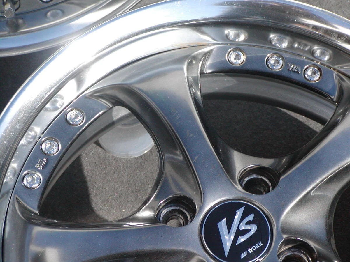 JDM WORK VS-KF 4Wheels 15x5.5+40 6+38 4x100 Hub60 - Image 8