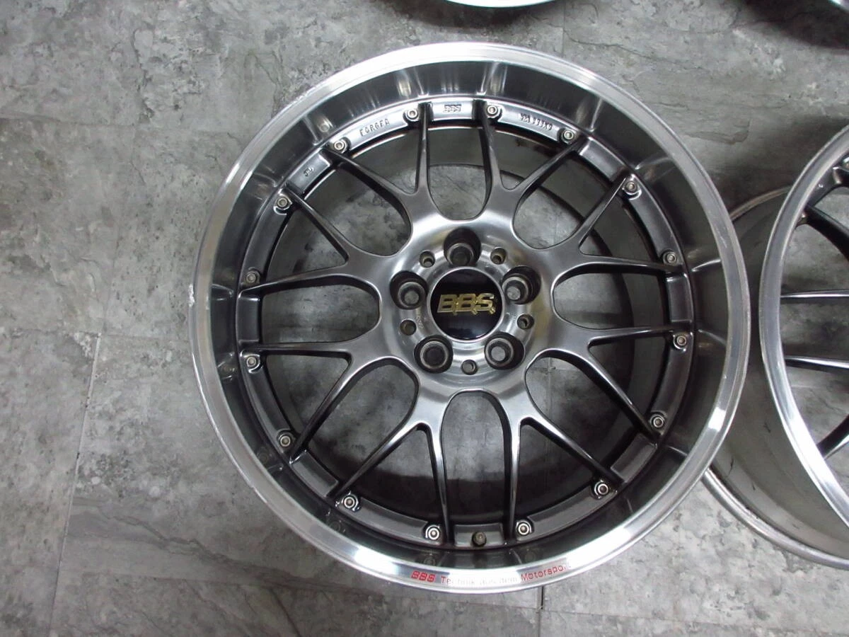 JDM BBS RS-GT19crown for Aristo Mark X Camry LEXUS IS GS ES HS RC Skyl No Tires - Image 4