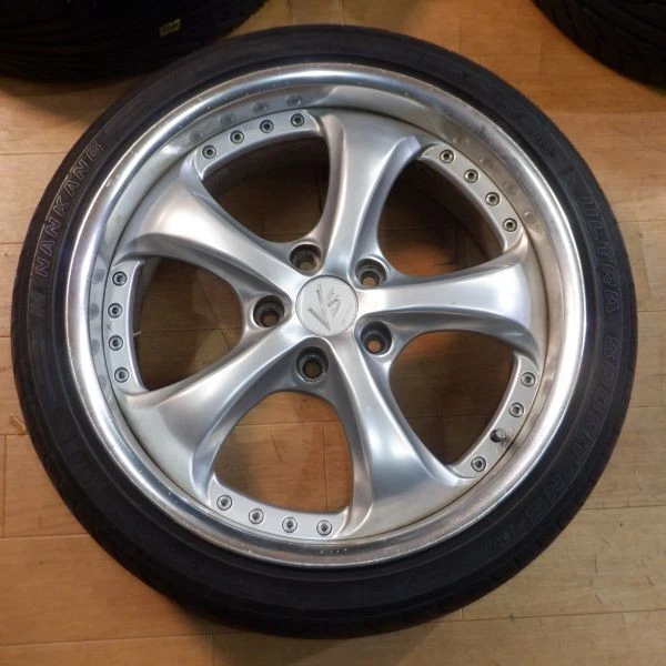 JDM WORK VS-KF 4wheels no tire 8J+38 9+45 5x114.3 - Image 3