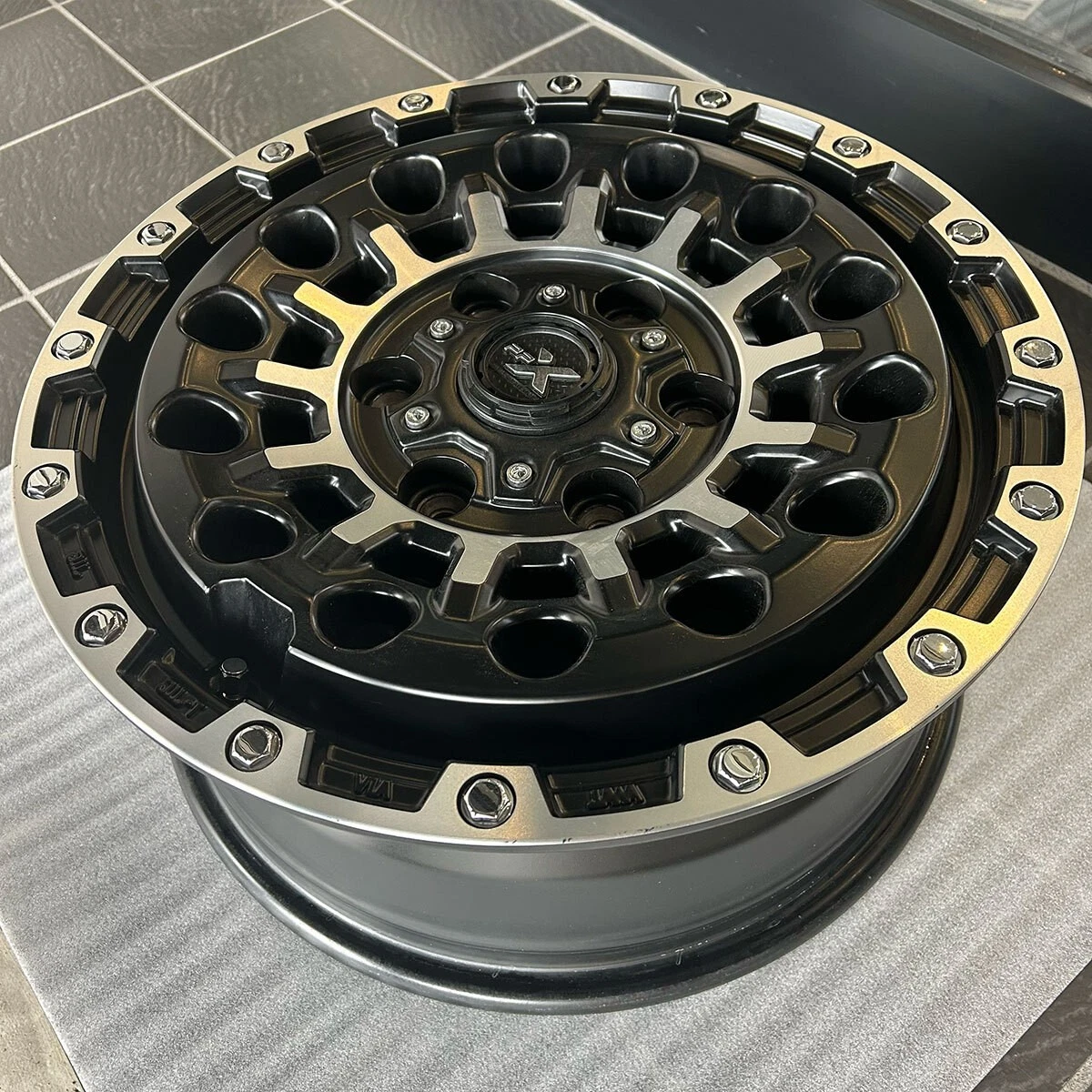 JDM AME Aluminum Wheels PPX GX14 166.5J 44 6-139.7 4-Pack | Caravan AM No Tires - Image 2