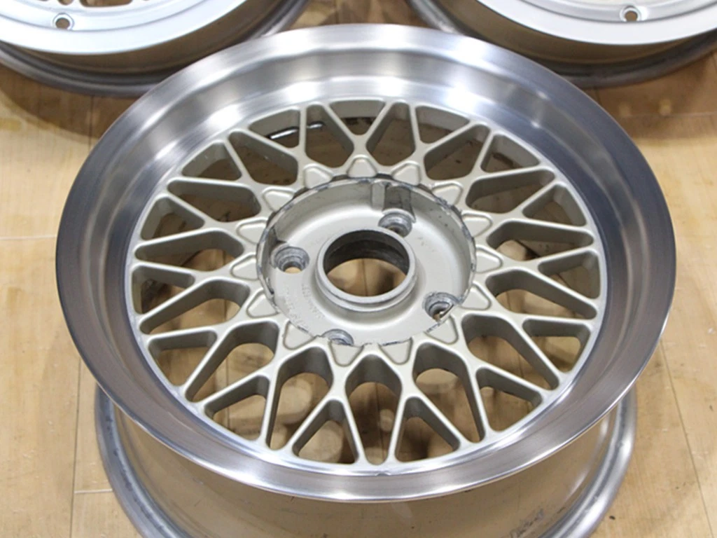 JDM B191 Out-of-print rare BBS RG019 15x6.5J+18 PCD114.3 4-lug 3-wheel No Tires - Image 4