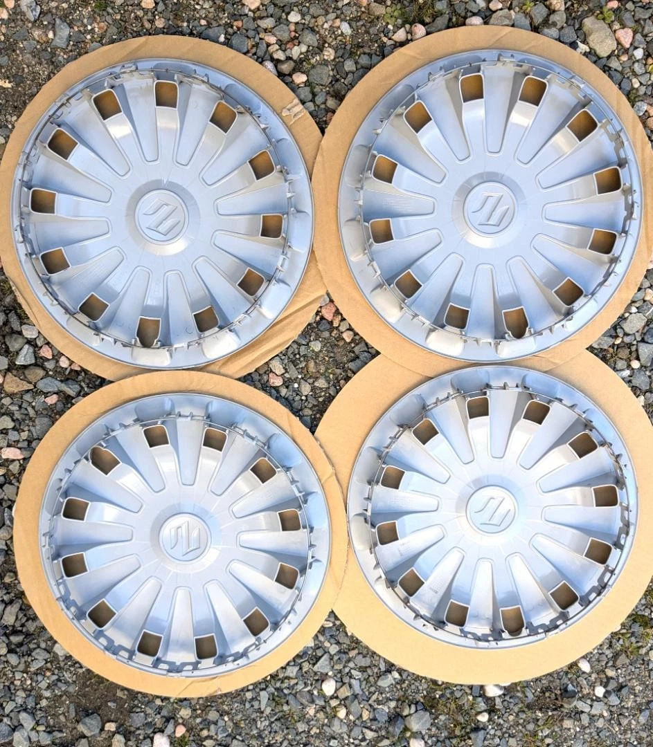 JDM Tinki Genuine Wheel Covers Wheel Caps for Wagon R Smile 4 pieces No Tires - Image 10