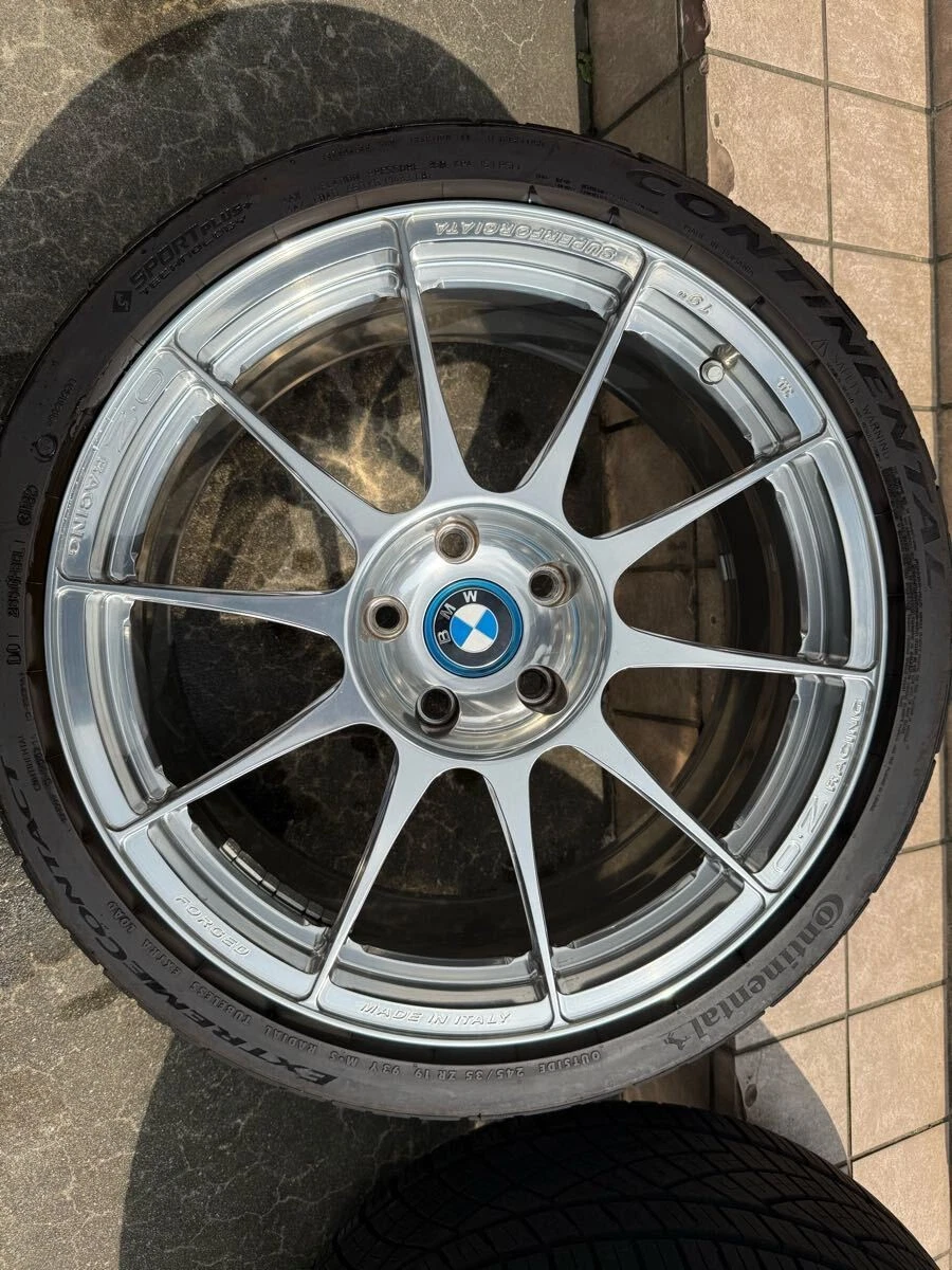 JDM Rare OZ Racing SUPERFORGIATA 19pcd120 Front 8.5j +29 Rear 10j +23 No Tires - Image 4