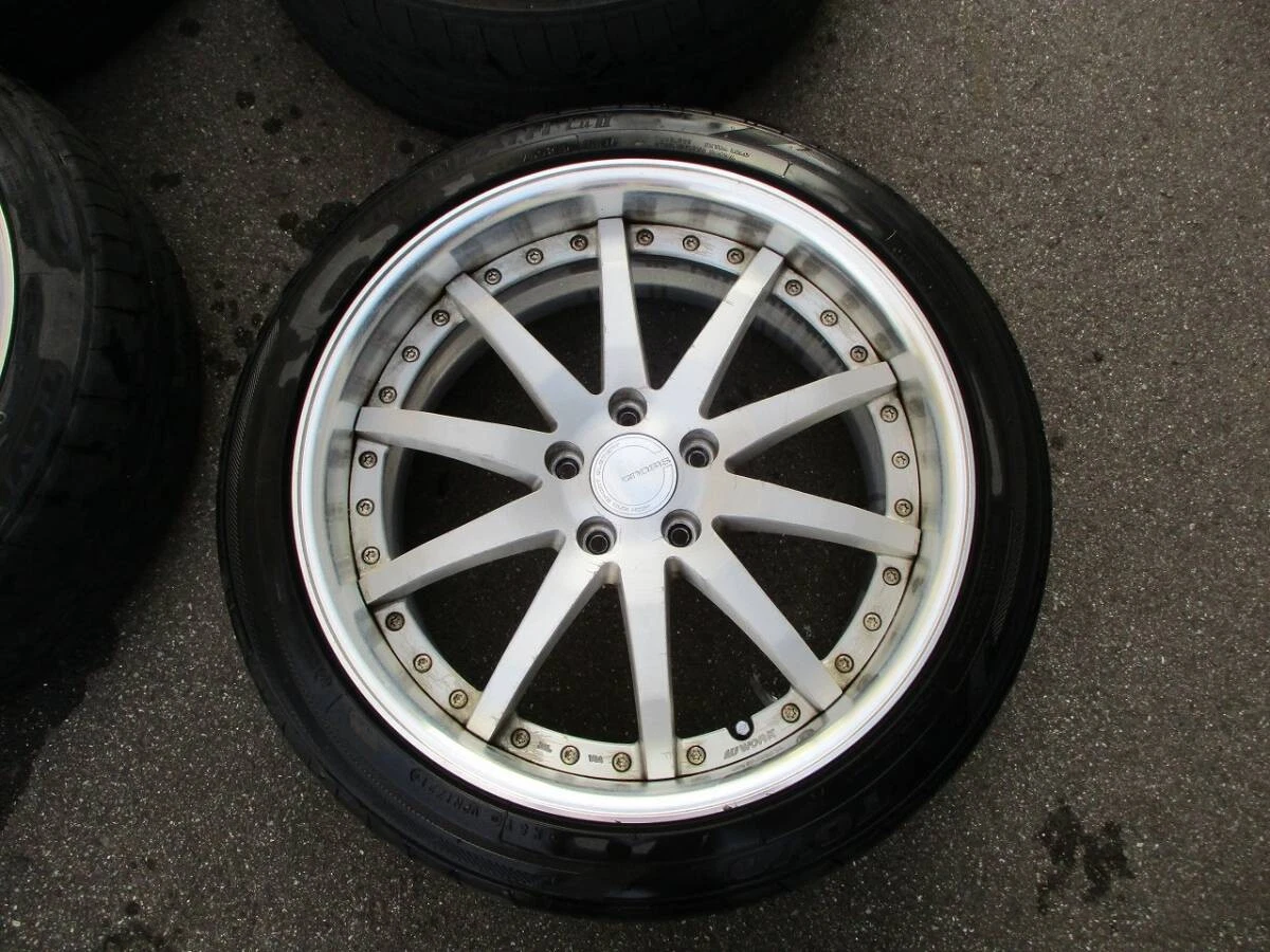 JDM WORK work GNOSIS GS1 19x8.5J+35 245/40R19 4-Pack Tires for Alphard No Tires - Image 3