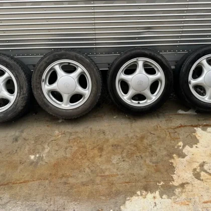 JDM 80supra SZ-R Front and Rear Different Diameter Toyota 16 Wheel Set No Tires