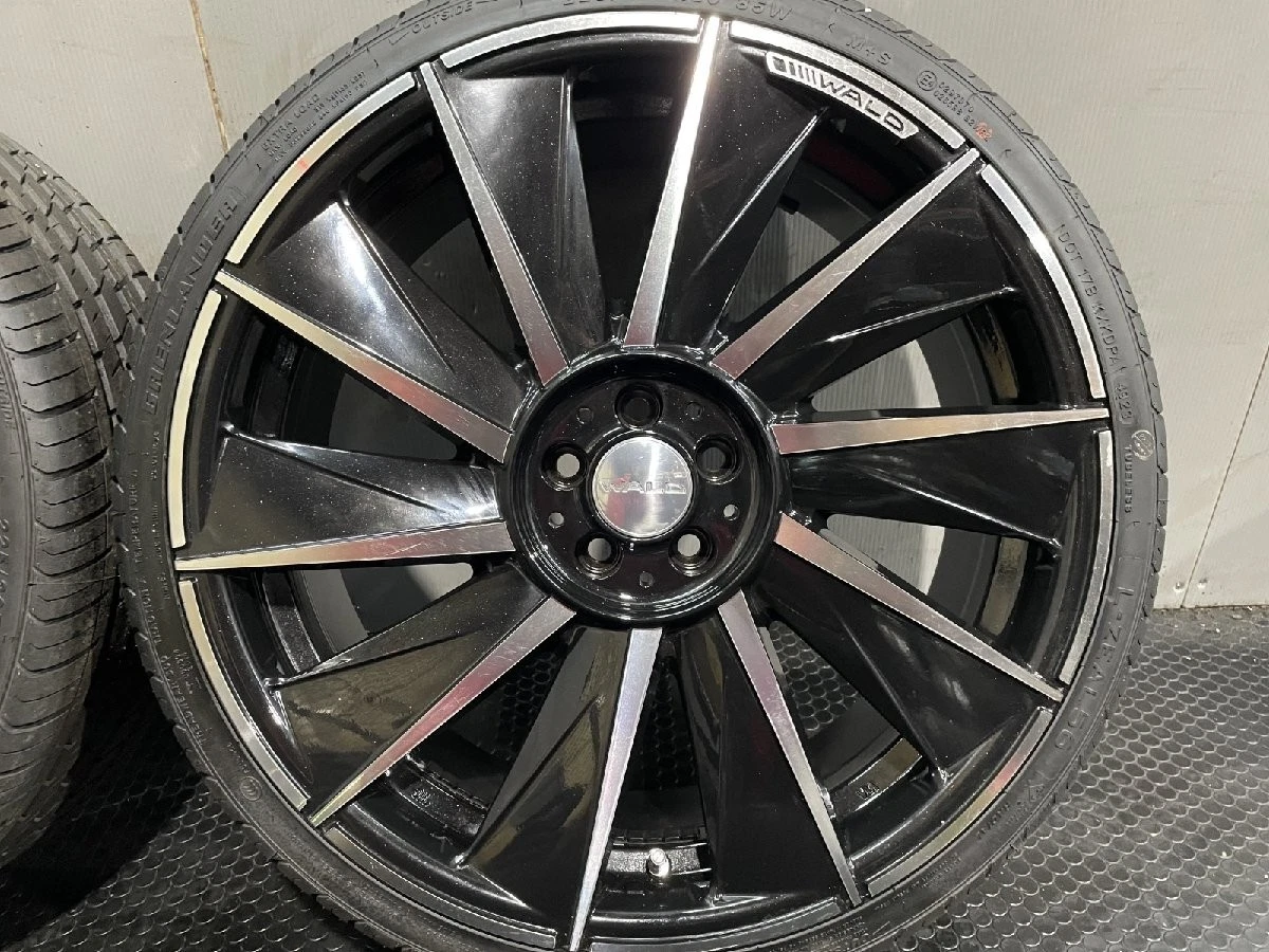 JDM Imported 225/35ZR20 summer tires WALD BALCAS Valdo 208J5HPCD100+45 No Tires - Image 3