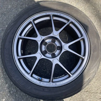 JDM Weds Sports 4 Book Set WEDS No Tires