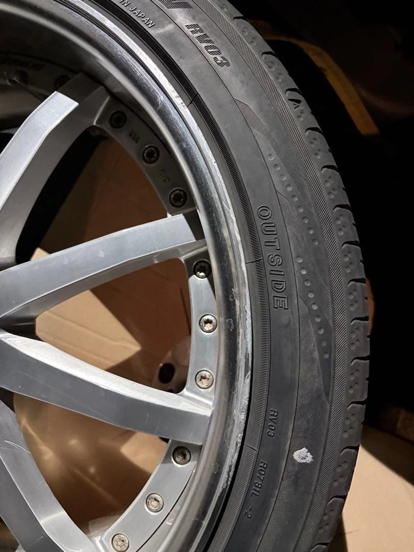 JDM WORK GNOSIS 20 inc 9.0 j +30 4 Book Set No Tires - Image 11