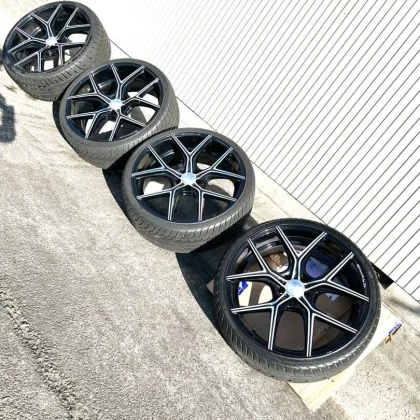 JDM WALD Valdo22 Alphard Used 4Book Set Bell Fire No Tires