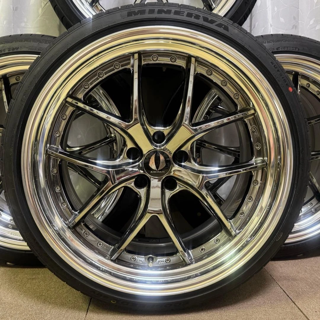 JDM Aimgain GTM21 Wheel and Tire Set for LC500 LS500 etc. No Tires - Image 2