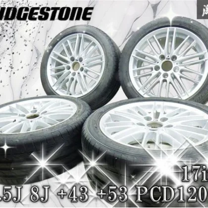 JDM BMW F20 1series Msports 177.5J 8J +43 +53 PCD120 5H 5-hole φ73 225 No Tires