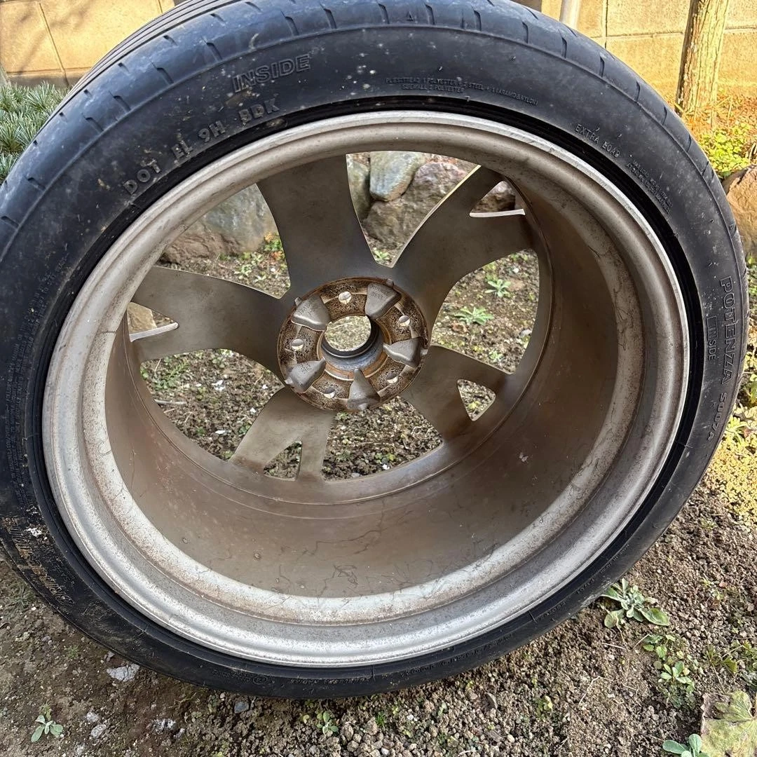 JDM Z34 genuine wheels with tires No Tires - Image 8
