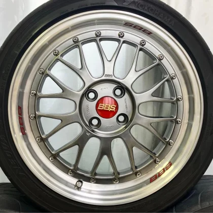 JDM BBS LM198 Champion Edition 17-inch wheels 205/45R 17 No Tires