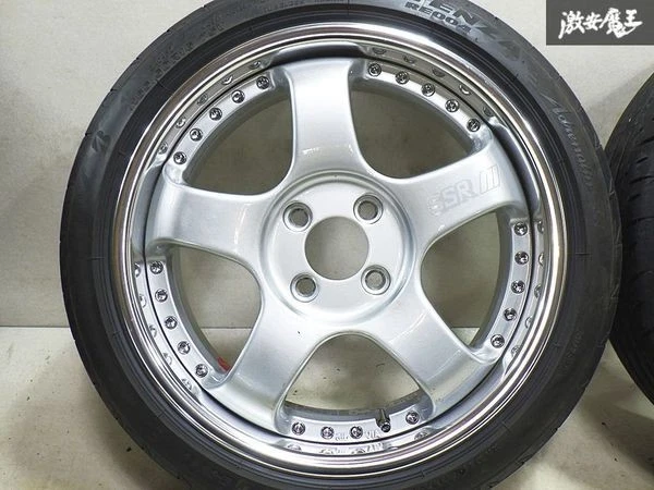 JDM Clean // 25 year old tires included SSR Professor SP1R 166J +39 No Tires - Image 4