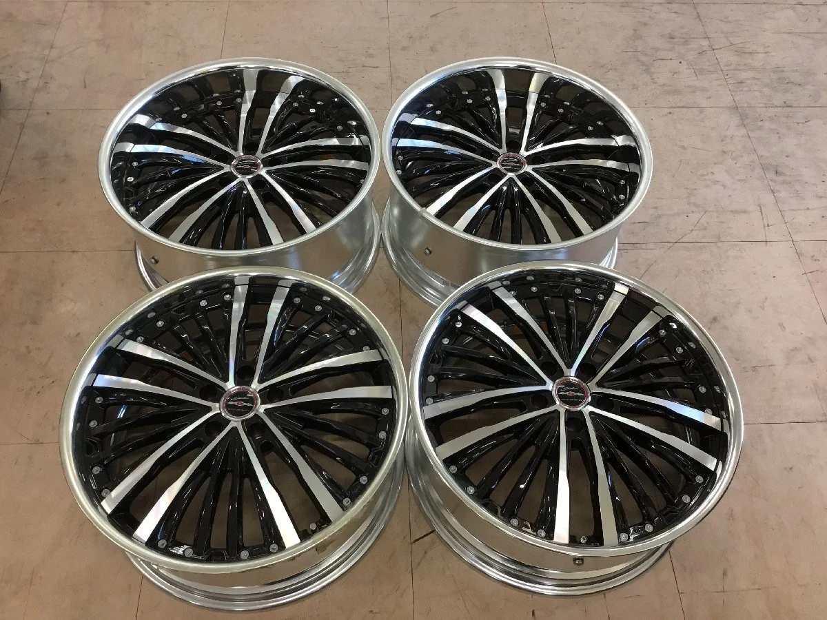 JDM Big Tahara Outlet: AME Sharen XR75 208.5/9.5J 5-lug 114.3 +38 win No Tires - Image 2