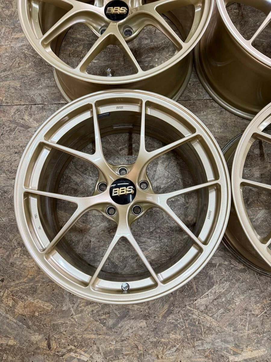 JDM Rare BBS RI-D RI001 RI032 199J+22 10J+35 PCD120 5-hole 5H lightwei No Tires - Image 2