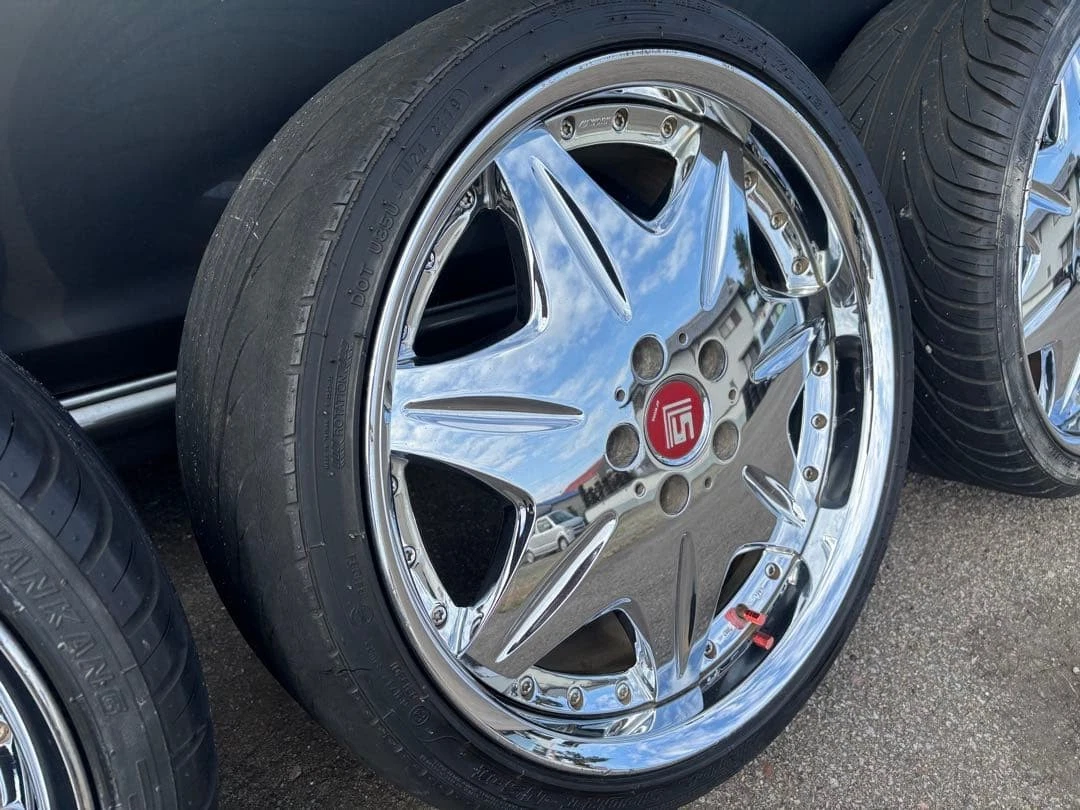 JDM WORK LS 19-inch aluminum wheels No Tires - Image 3