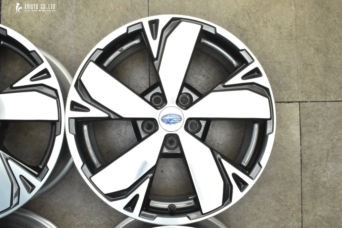 JDM Subaru SK series Forester Advance genuine 18-inch 7J +48 PCD114.3 No Tires - Image 6