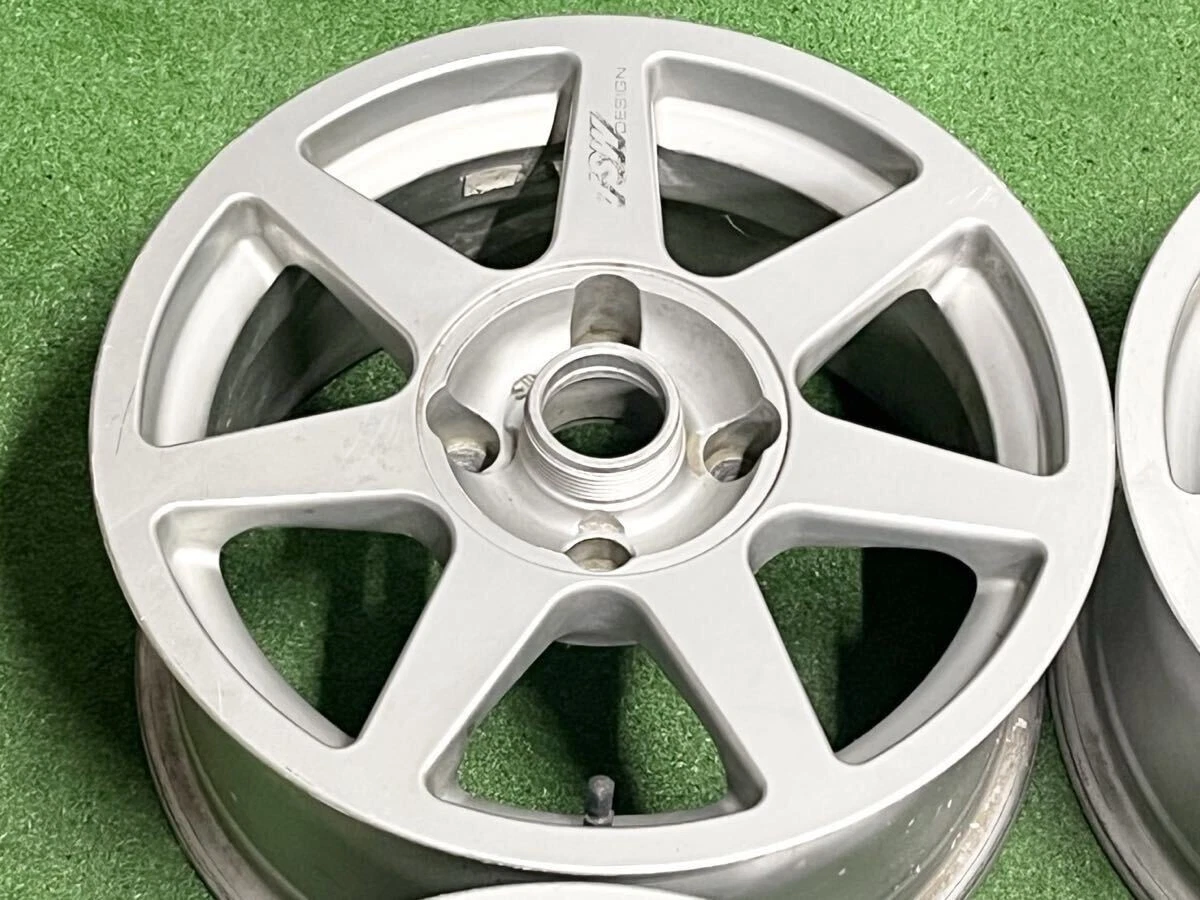 JDM Rare Birkin Super Cebu Genuine TSW EVO 15in 7J +30 PCD114.3 Wheels No Tires - Image 4