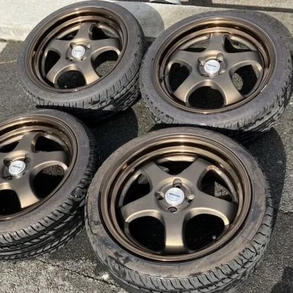 JDM WORK MEISTER S1R 177.5j +40 x 2 wheels 7.5j +43 x 2 wheels ND Road No Tires