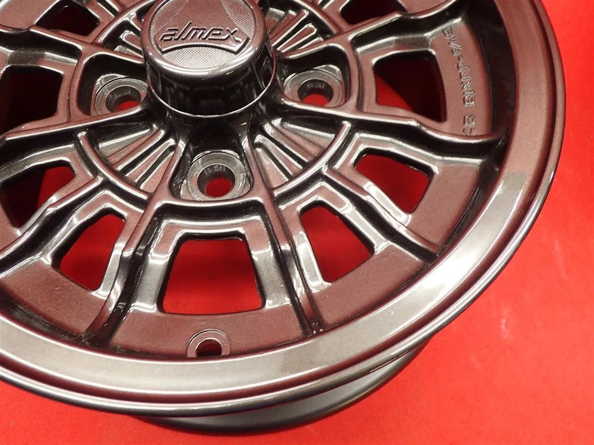 JDM Almex YSC 4Book 5.5J-13 PCD114.3 4-hole +27 hub 68 bluebar 510 whe No Tires - Image 10