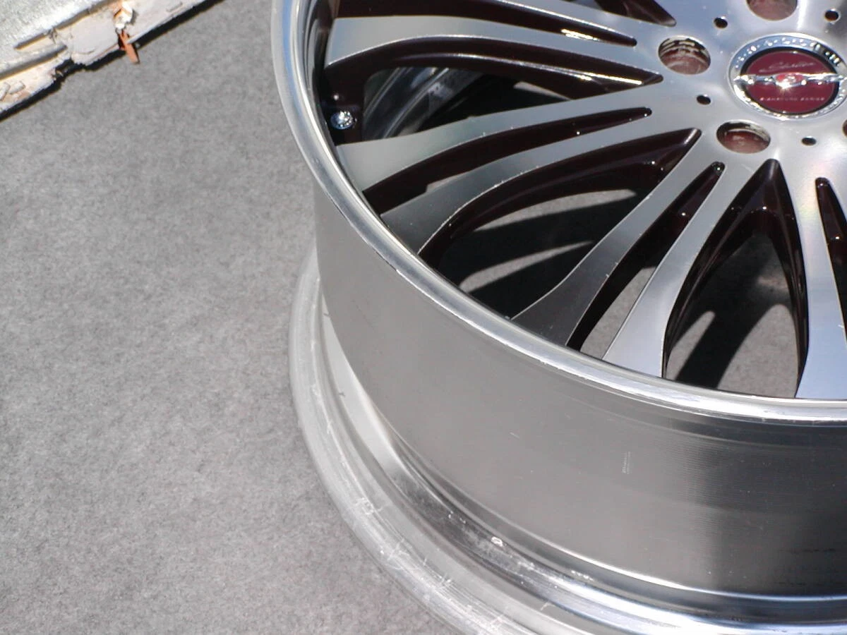 JDM Deep rim AME Sharen XS-20 9J 9.5J Crown Vellfire Soarer Aristo Mar No Tires - Image 6