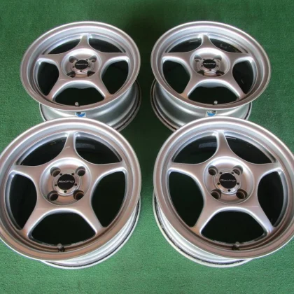 JDM Rare ENKEI Racing RP02 4Wheels 15x7+41 4x100 lightweight