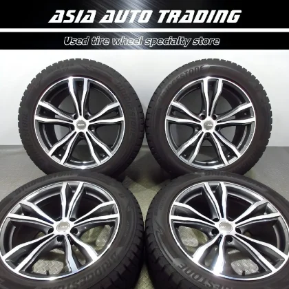 JDM Rare MAK X-MODE 9J+32 PCD112-5L Bridgestone DM-V3 265/50R19 BLIZZA No Tires