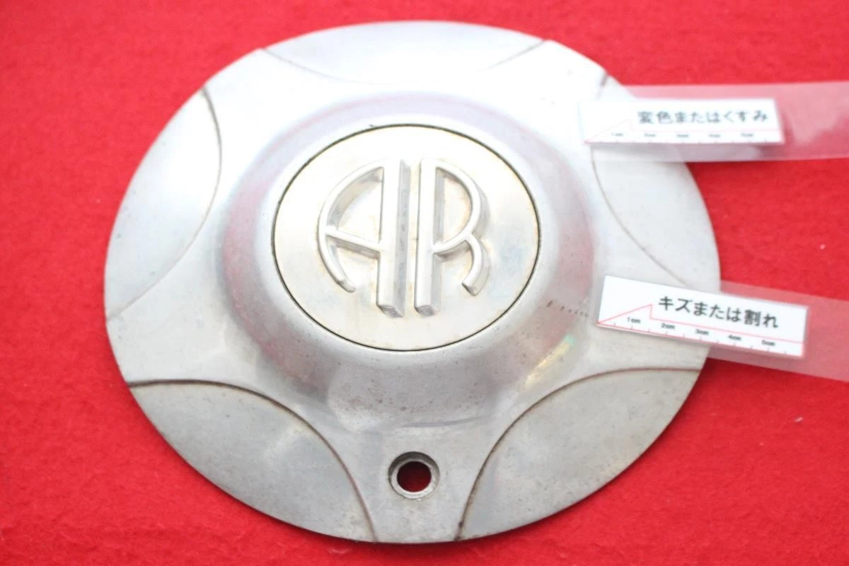 JDM 1 sheet American Racing aftermarket used wheel center plate center No Tires - Image 4