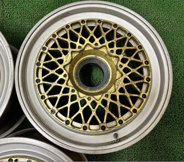 JDM A Rare Item BBS E50 Centerlock 179J +22 PCD120 10-Lug 3-Piece Set No Tires - Image 4