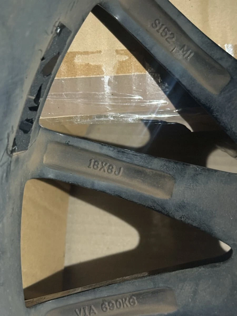 JDM Weds Leitzley BM 18x8 JPCD114.3 WEDS No Tires - Image 5