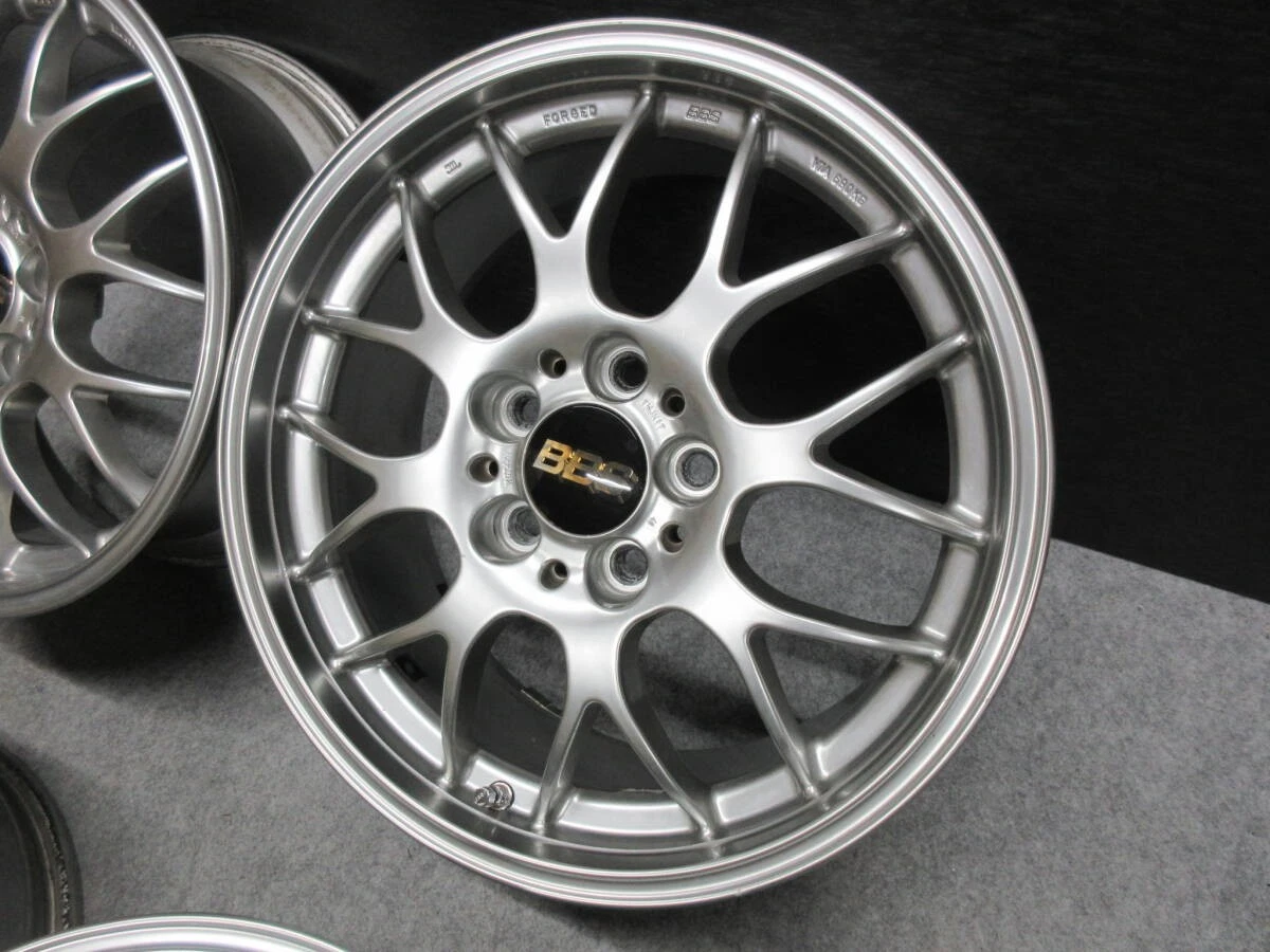 JDM Rare BBS RG-R 17 Honda S200 AP1/AP2 NSX NA1/NA2 Civic Odyssey Step No Tires - Image 8