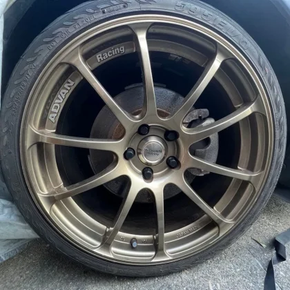 JDM ADVAN Racing RZ 198.5 9.5j No Tires