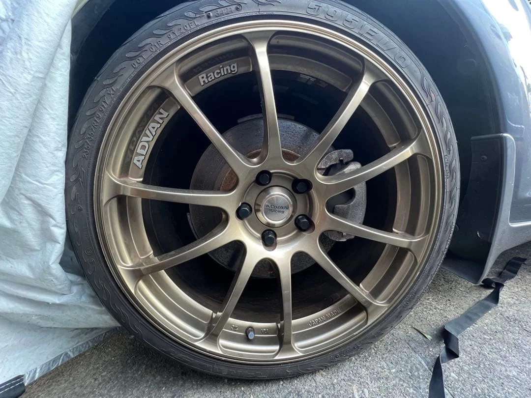 JDM ADVAN Racing RZ 198.5 9.5j No Tires