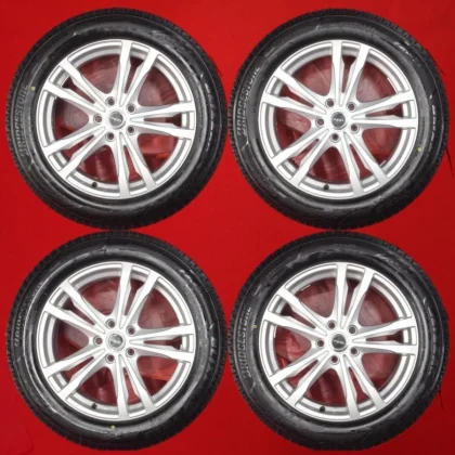 JDM Set of 4 Bridgestone Bridgestone VRX3 225/55R18 98Q 5W-Spoke 7.5J No Tires