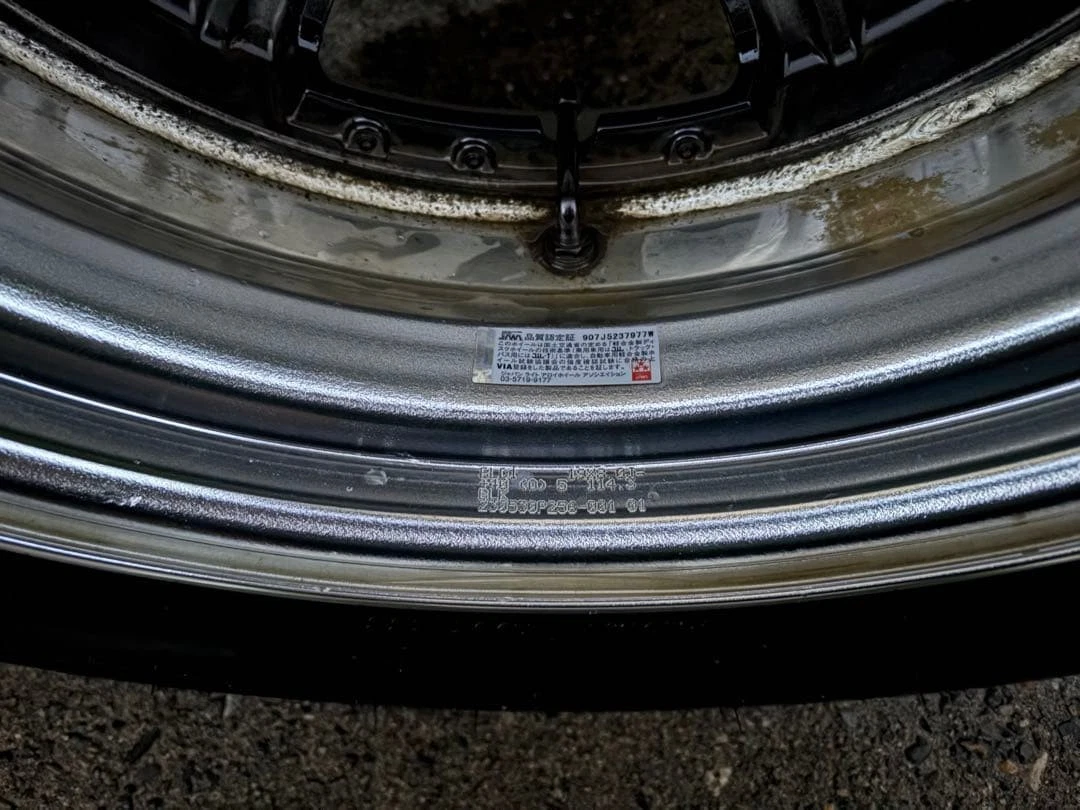 JDM WORK Lanvec LD1 19inch tire 4Book work Lanvec No Tires - Image 11