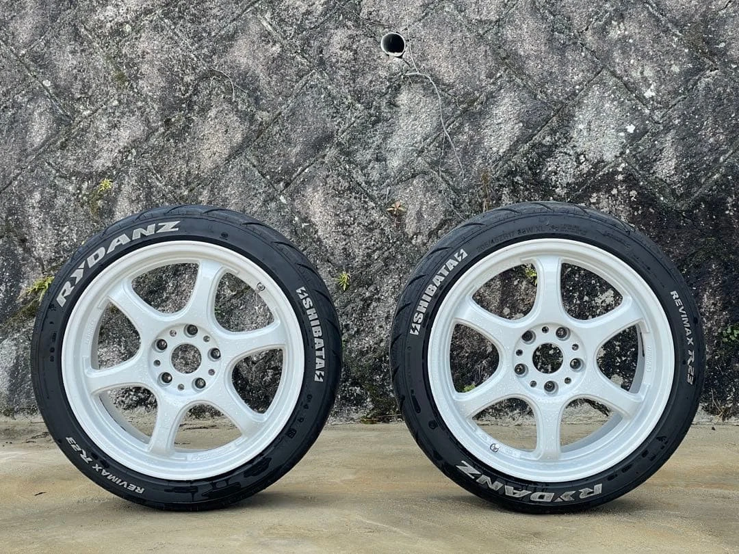 JDM SHIBATIRE 205/45ZR17 5ZIGEN 17 7J +45 2Book No Tires