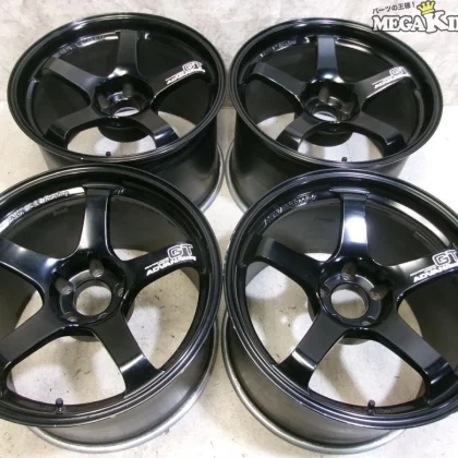JDM Forging Rare SizeYOKOHAMA ADVAN RACING GT 1812J+27 5-Hole PCD114.3 No Tires