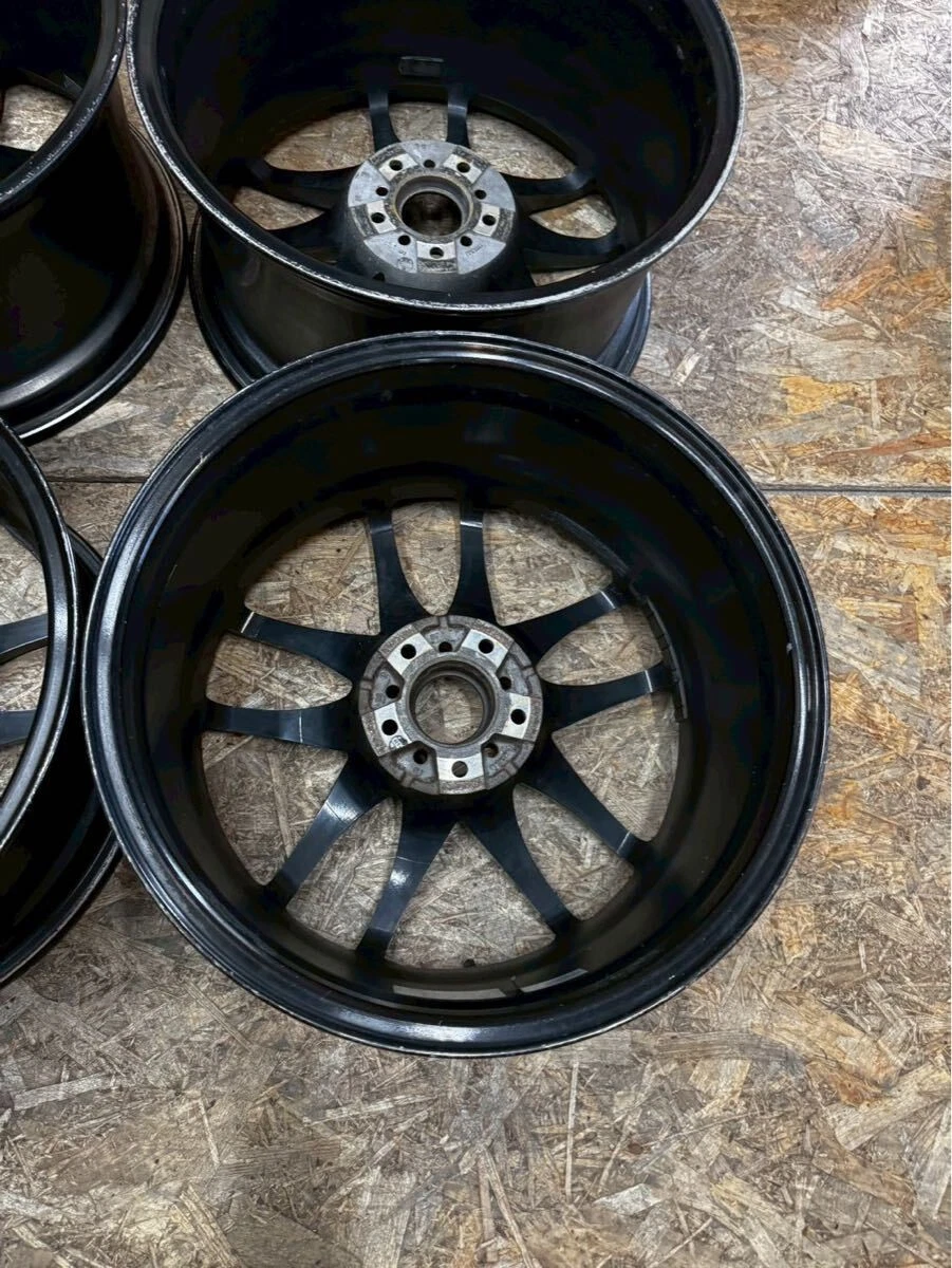 JDM Rare WORK emotion CR kiwami 188.5J+38 9.5J+38 PCD114.3 5-hole 5H S No Tires - Image 10