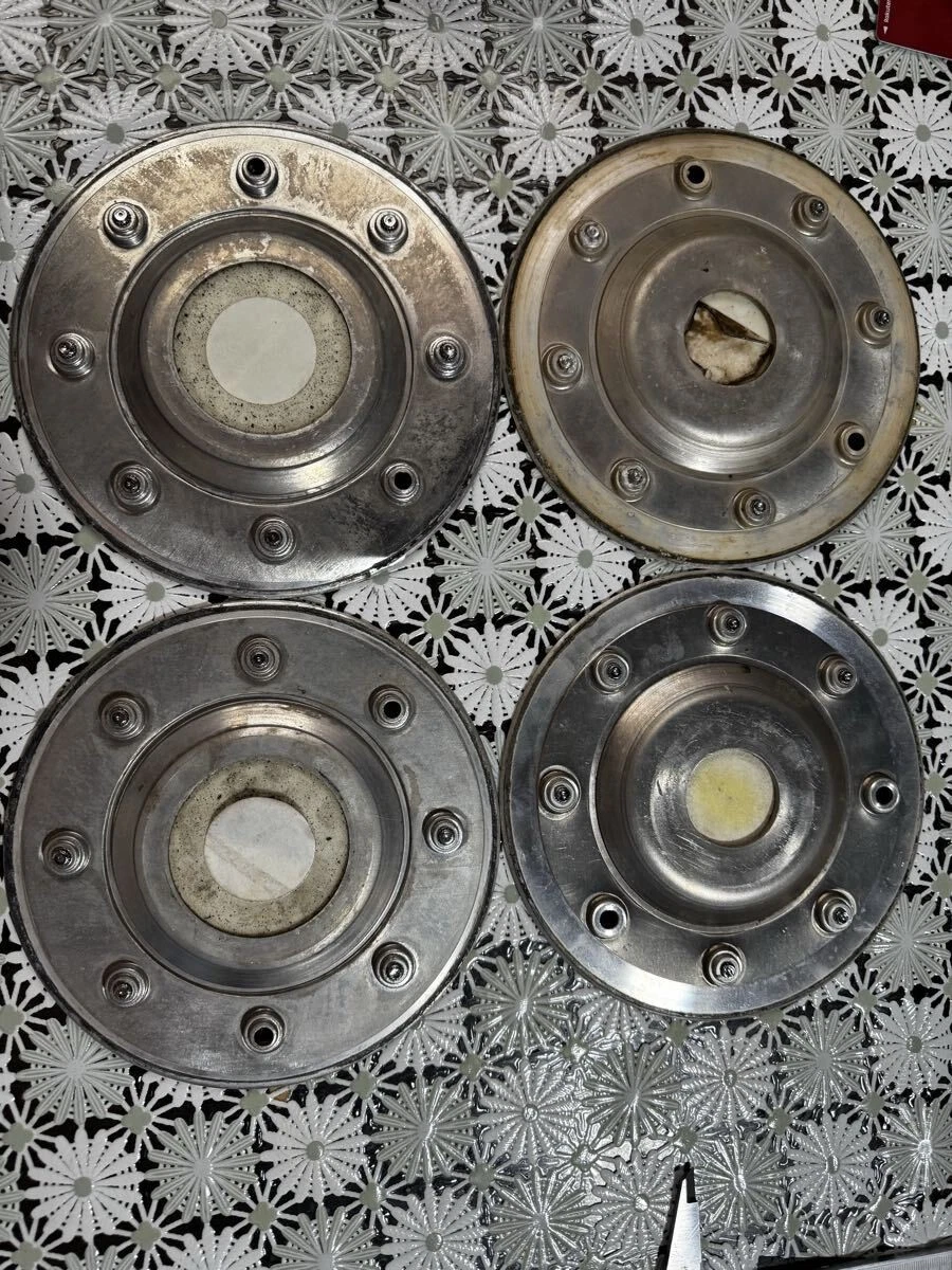 JDM SSR Vienna Dish Center Cap 170mm Set of 4 No Tires - Image 7