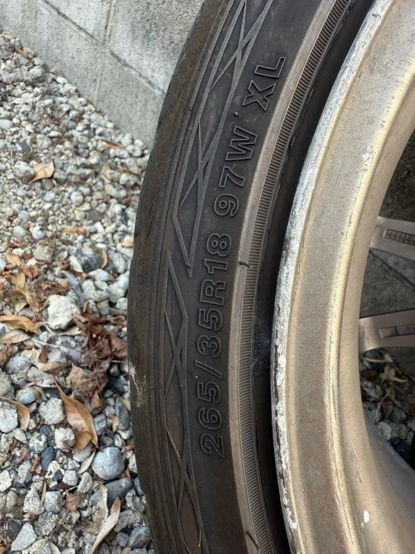 JDM 5ZIGEN / 18 inch 10j / 265/35R18 No Tires - Image 3